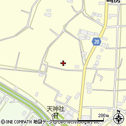 茨城県常総市崎房806周辺の地図