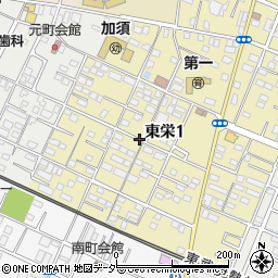 〒347-0064 埼玉県加須市東栄の地図