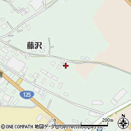 茨城県土浦市藤沢3506-8周辺の地図