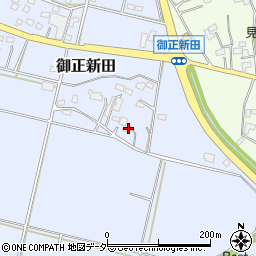 埼玉県熊谷市御正新田596周辺の地図
