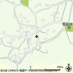 茨城県行方市若海648周辺の地図