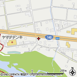 埼玉県深谷市小前田330周辺の地図