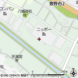埼玉県加須市新井新田周辺の地図