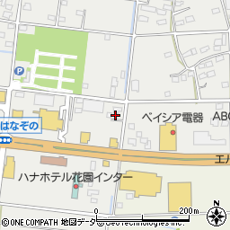 埼玉県深谷市小前田548周辺の地図