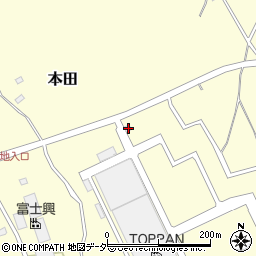 埼玉県深谷市本田1182-1周辺の地図