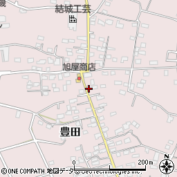 茨城県常総市豊田2012周辺の地図