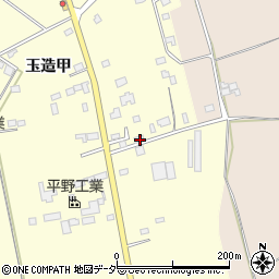 茨城県行方市玉造甲6787周辺の地図