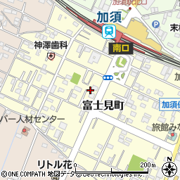 埼玉県加須市富士見町8周辺の地図