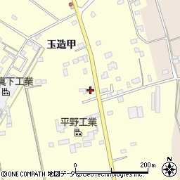 茨城県行方市玉造甲6523周辺の地図