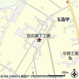 茨城県行方市玉造甲5597周辺の地図