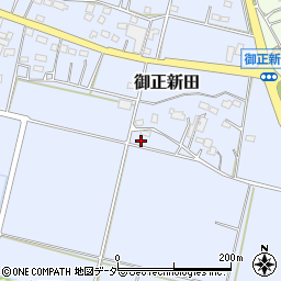 埼玉県熊谷市御正新田538周辺の地図