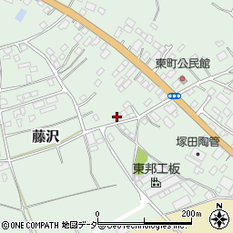 茨城県土浦市藤沢3347周辺の地図