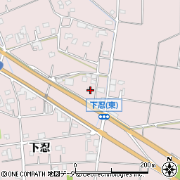 埼玉県行田市下忍2188-5周辺の地図
