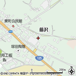 茨城県土浦市藤沢3481周辺の地図