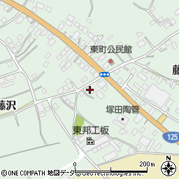 茨城県土浦市藤沢3589周辺の地図