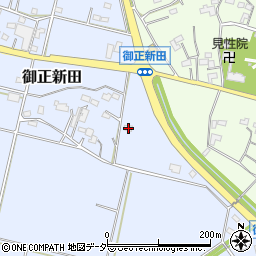 埼玉県熊谷市御正新田598周辺の地図