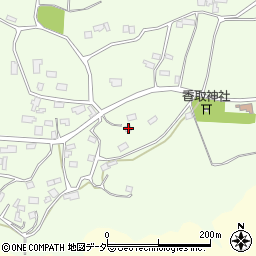 茨城県行方市若海659周辺の地図