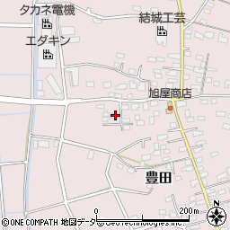 茨城県常総市豊田1907周辺の地図