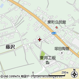 茨城県土浦市藤沢3348周辺の地図