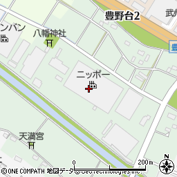 ニッポー株式会社関東工場周辺の地図