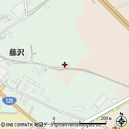 茨城県土浦市藤沢3476-2周辺の地図