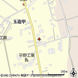 茨城県行方市玉造甲6786周辺の地図