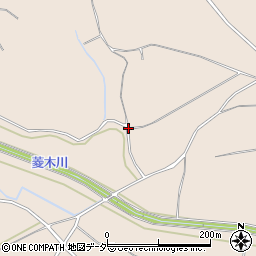 茨城県かすみがうら市宍倉周辺の地図