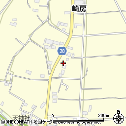 茨城県常総市崎房2546周辺の地図