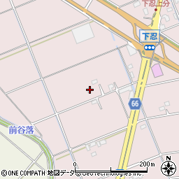 埼玉県行田市下忍531周辺の地図