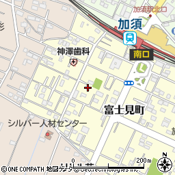 埼玉県加須市富士見町8-54周辺の地図