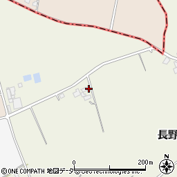 茨城県行方市長野江921周辺の地図
