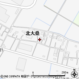埼玉県加須市北大桑665周辺の地図