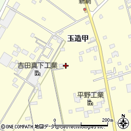 茨城県行方市玉造甲5671周辺の地図