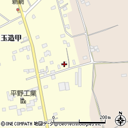 茨城県行方市玉造甲6789周辺の地図
