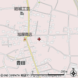 茨城県常総市豊田2016周辺の地図