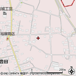 茨城県常総市豊田2093周辺の地図