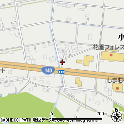 埼玉県深谷市小前田370周辺の地図