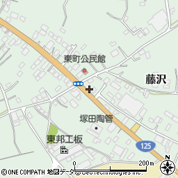 茨城県土浦市藤沢3490周辺の地図