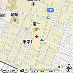 東栄会館周辺の地図