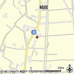 茨城県常総市崎房2459周辺の地図