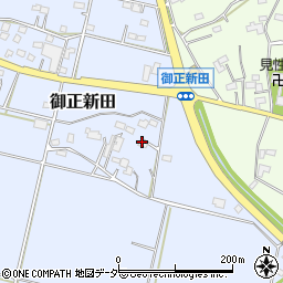 埼玉県熊谷市御正新田586周辺の地図