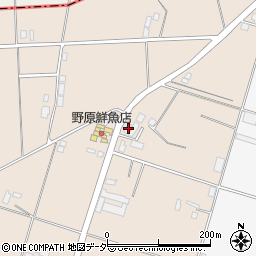 茨城県行方市小貫1886周辺の地図