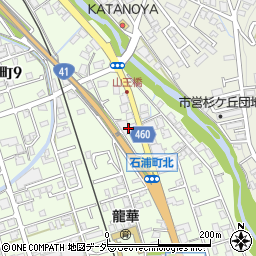 飛騨中古車センター株式会社周辺の地図