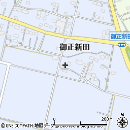 埼玉県熊谷市御正新田541周辺の地図