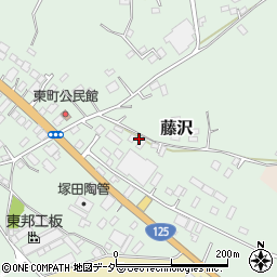 茨城県土浦市藤沢3482周辺の地図