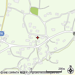 茨城県行方市若海557周辺の地図