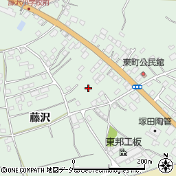 茨城県土浦市藤沢3352周辺の地図