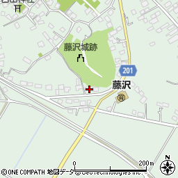 茨城県土浦市藤沢1740周辺の地図