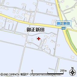 埼玉県熊谷市御正新田576周辺の地図