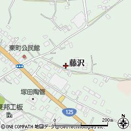 茨城県土浦市藤沢3461周辺の地図